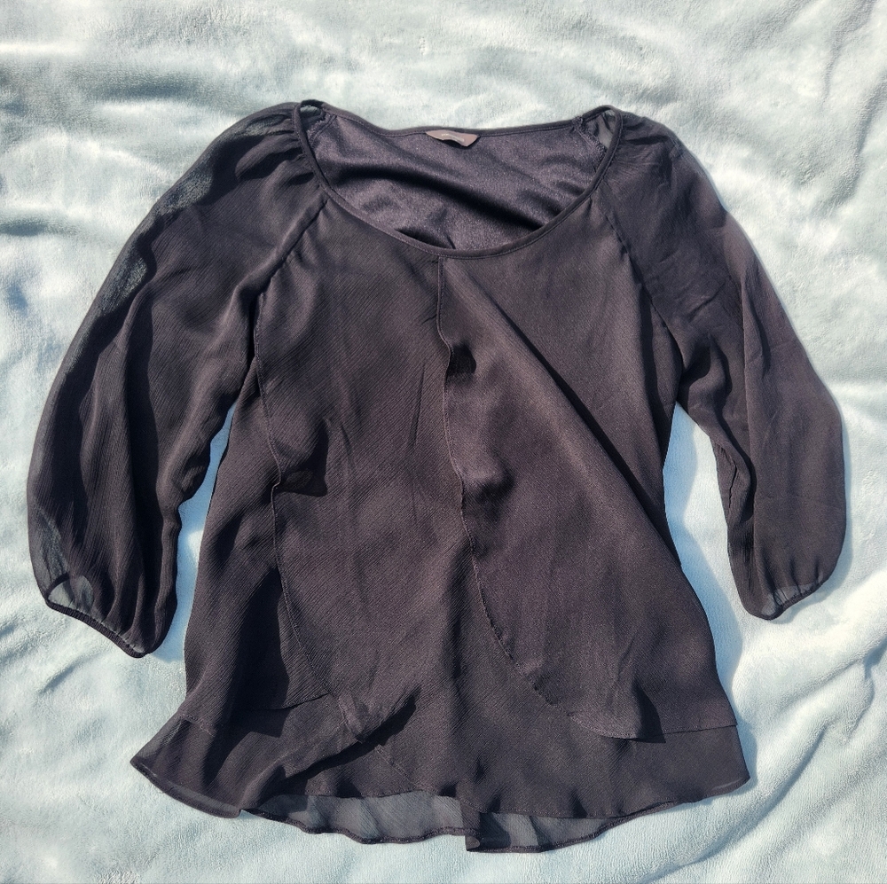 Denver Hayes Black Women's Blouse Size L